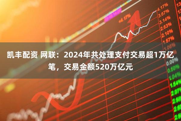 凯丰配资 网联：2024年共处理支付交易超1万亿笔，交易金额520万亿元