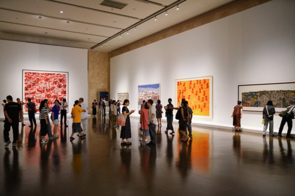 天成配资 首届中国乡土绘画展登陆上海, 展现新时代城乡生活